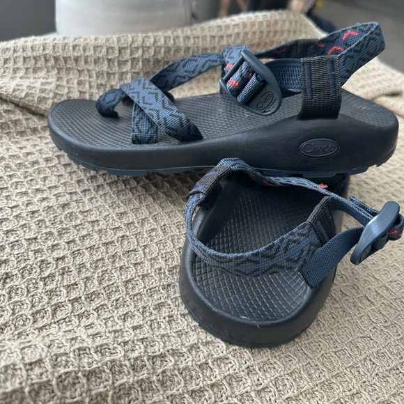 Chaco Black and Blue Sandals - Picture 6 of 6